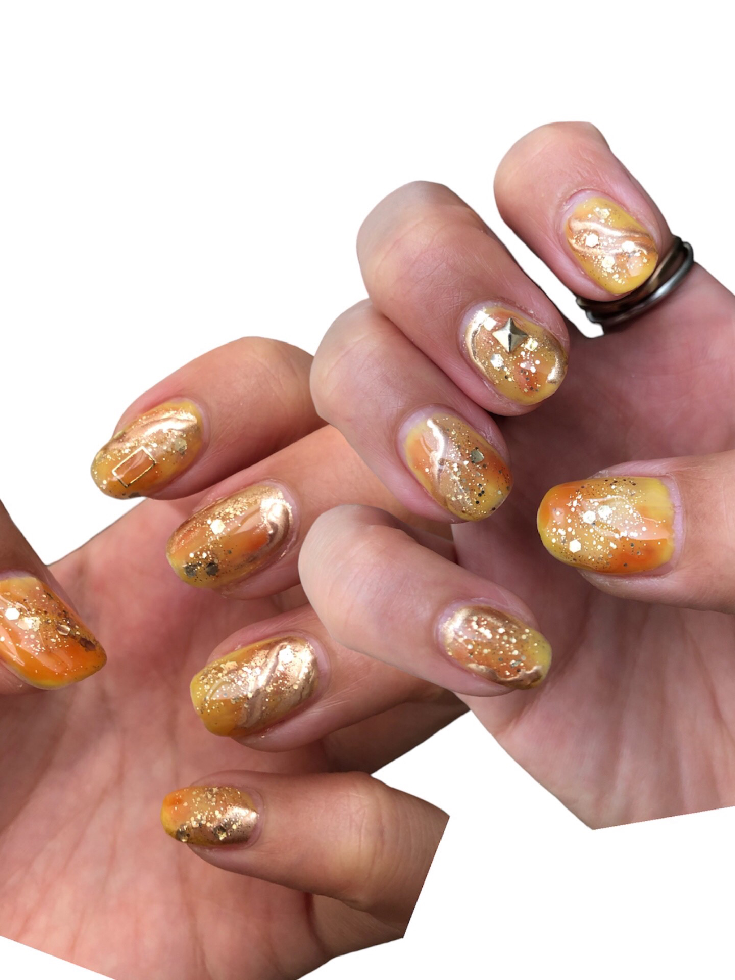 ジェルネイル（ライト対応）/セリア/ジェルネイルを使ったクチコミ（2枚目）