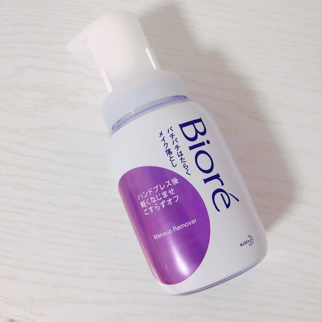 パチパチはたらくメイク落とし/ビオレ/クレンジングウォーターを使ったクチコミ(2枚目)