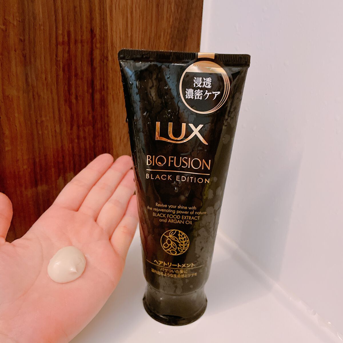 バイオフュージョン ブラックエディション/LUX/市販シャンプーを使ったクチコミ(6枚目)