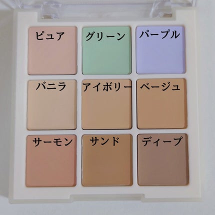 プロコンシーラーパレット/dasique/パレットコンシーラーを使ったクチコミ(3枚目)