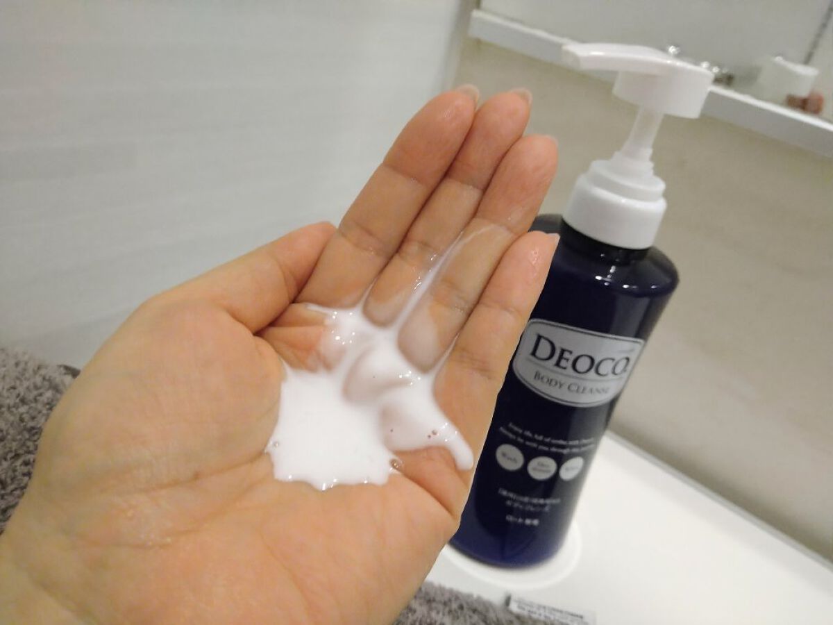 デオコ 薬用ボディクレンズ/DEOCO(デオコ)/ボディソープを使ったクチコミ（2枚目）