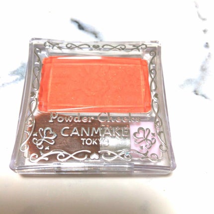 【旧品】パウダーチークス/キャンメイク/パウダーチークを使ったクチコミ(1枚目)