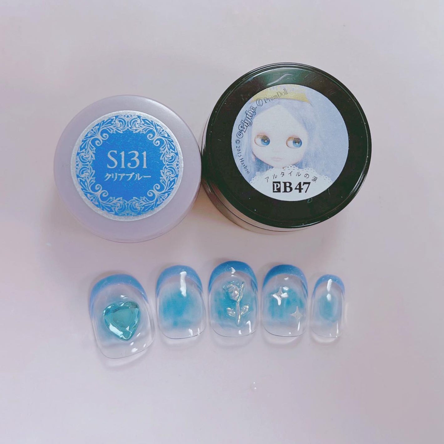 なかやまちえこ on LIPS 「Blue.365日ネイル233日め⠀⠀#nail#nails#..」(2枚目)