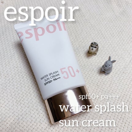 ウォータースプラッシュサンクリーム/espoir/日焼け止め・UVケアを使ったクチコミ(1枚目)