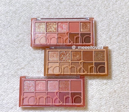 ベターザンパレット/rom&nd/アイシャドウパレットを使ったクチコミ(1枚目)