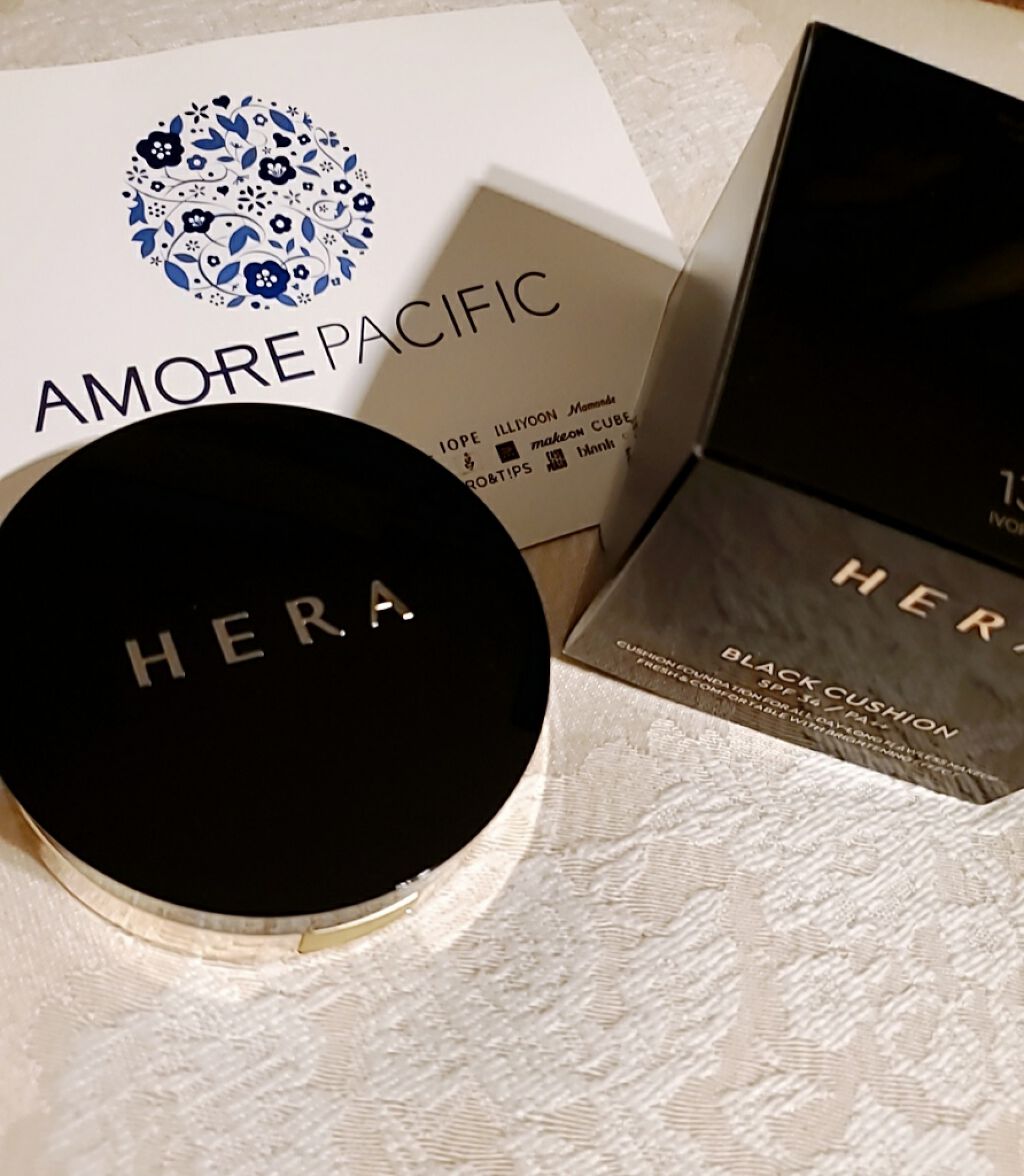 ブラック クッション/HERA/クッションファンデーションを使ったクチコミ(2枚目)