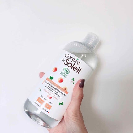 ミセラークレンジングウォーター/Gorgee de Soleil/クレンジングウォーターを使ったクチコミ(2枚目)