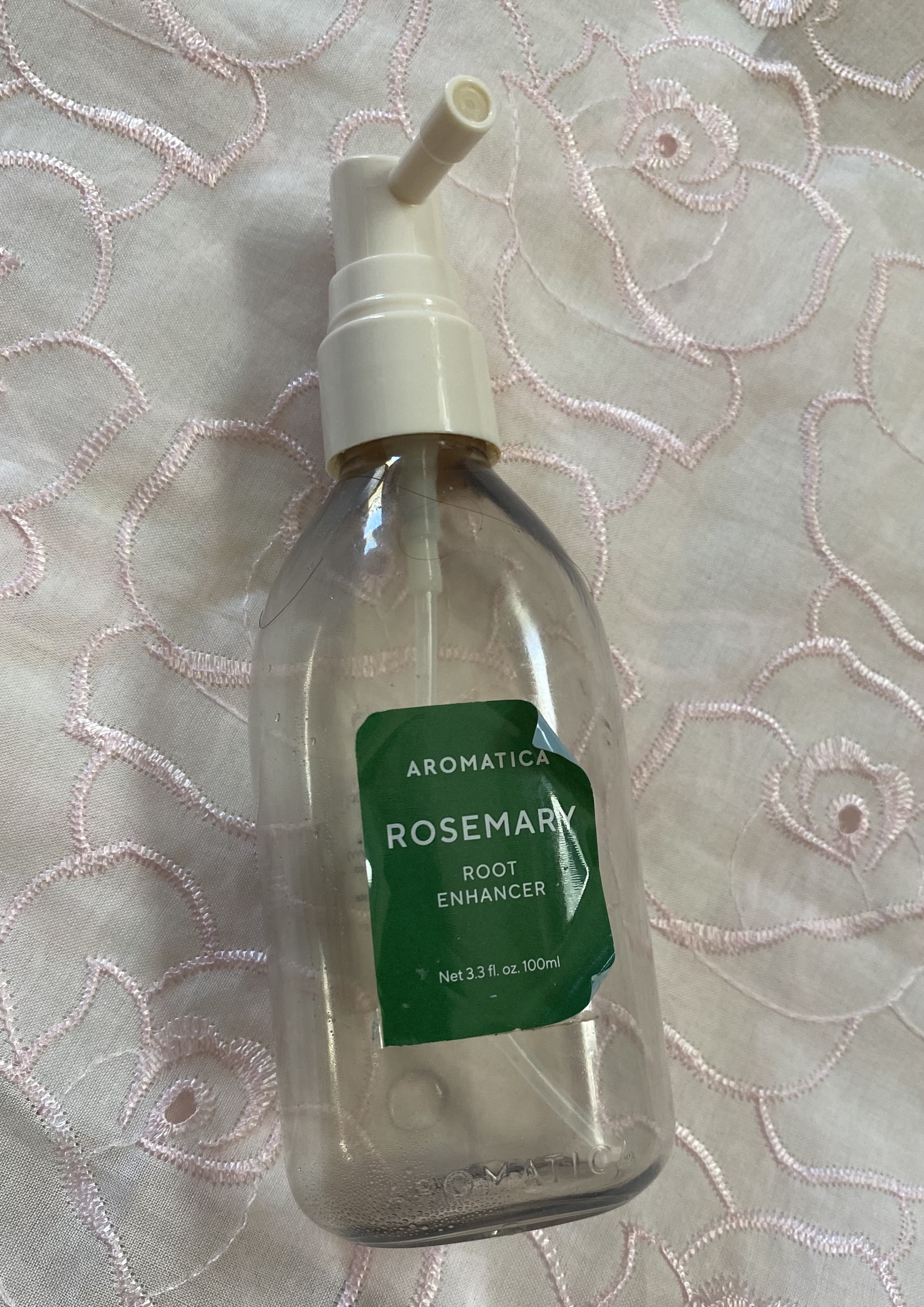ローズマリールートエンハンサー/AROMATICA/頭皮ローションを使ったクチコミ（1枚目）