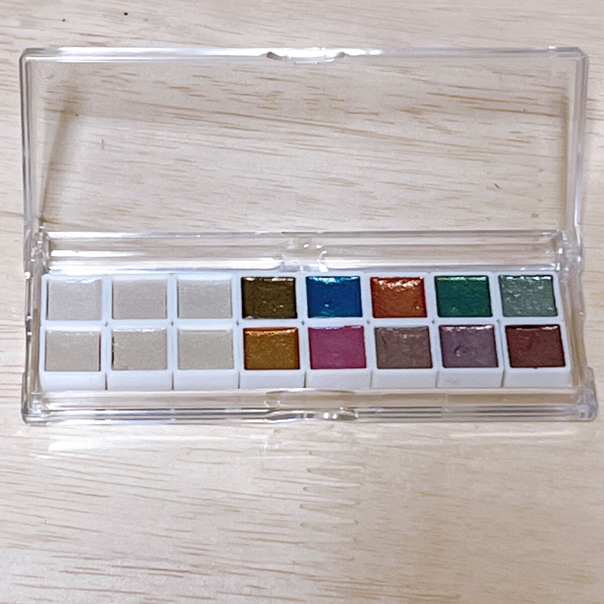 水彩パレット/セリア/ネイル用品を使ったクチコミ（3枚目）