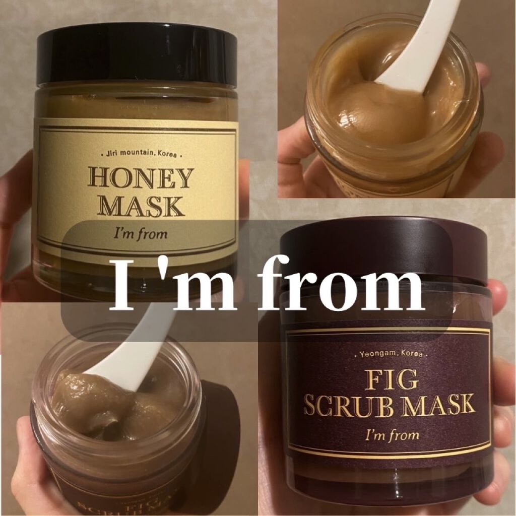 ハニーマスク/I'm from/洗い流すパック・マスクを使ったクチコミ（1枚目）