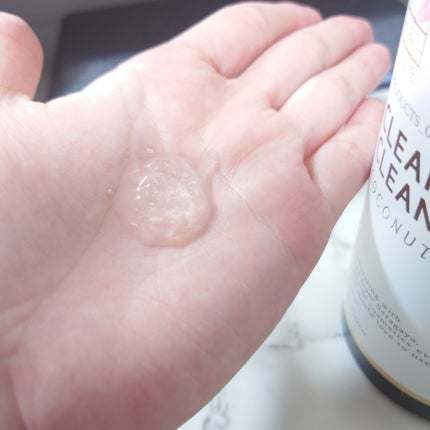 クリアクレンジング ココナッツ/世田谷コスメ/クレンジングジェルを使ったクチコミ(2枚目)