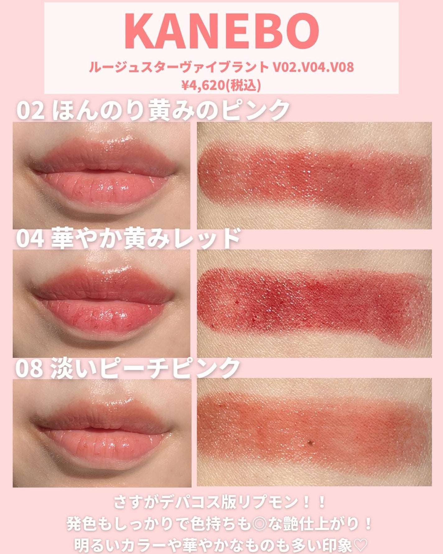テクノサテン ジェル リップスティック/SHISEIDOザ・メーキャップ/口紅を使ったクチコミ(3枚目)