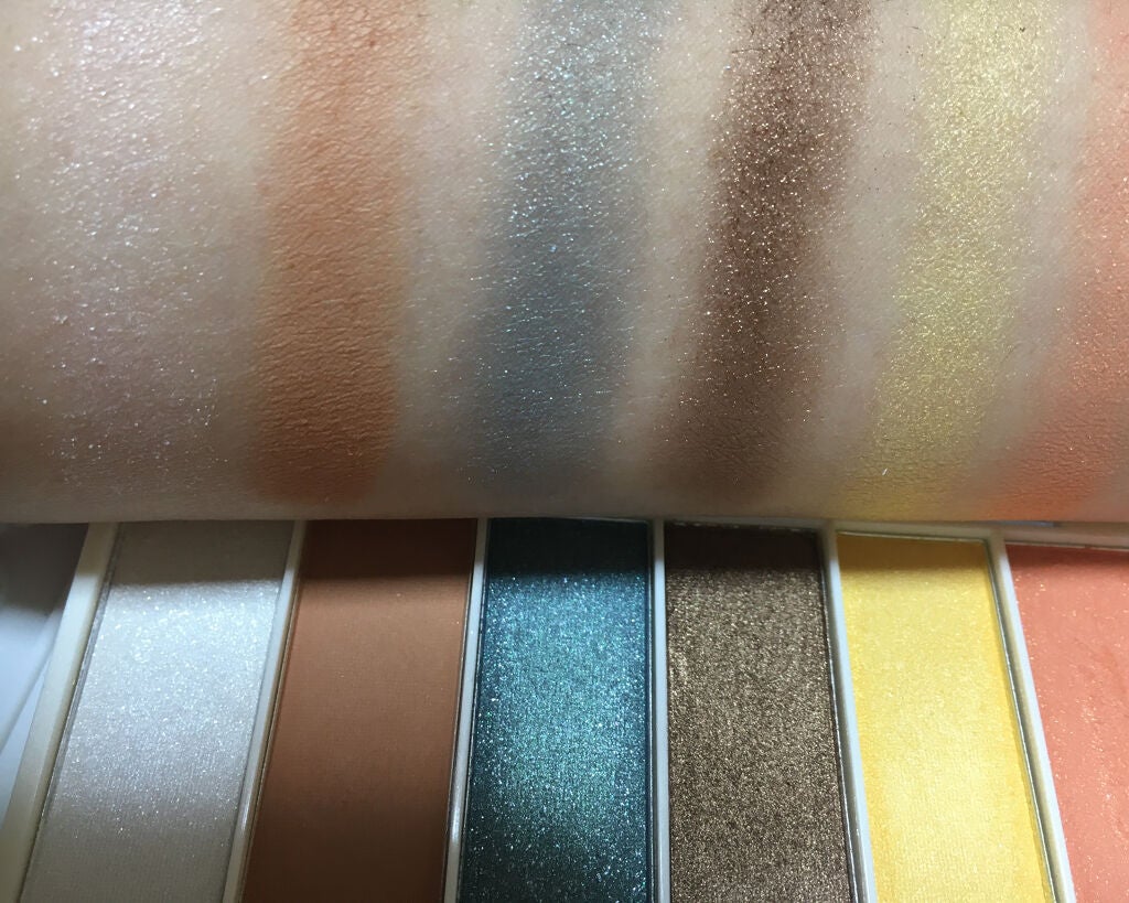 miia 6色アイシャドウ/DAISO/アイシャドウパレットを使ったクチコミ(3枚目)