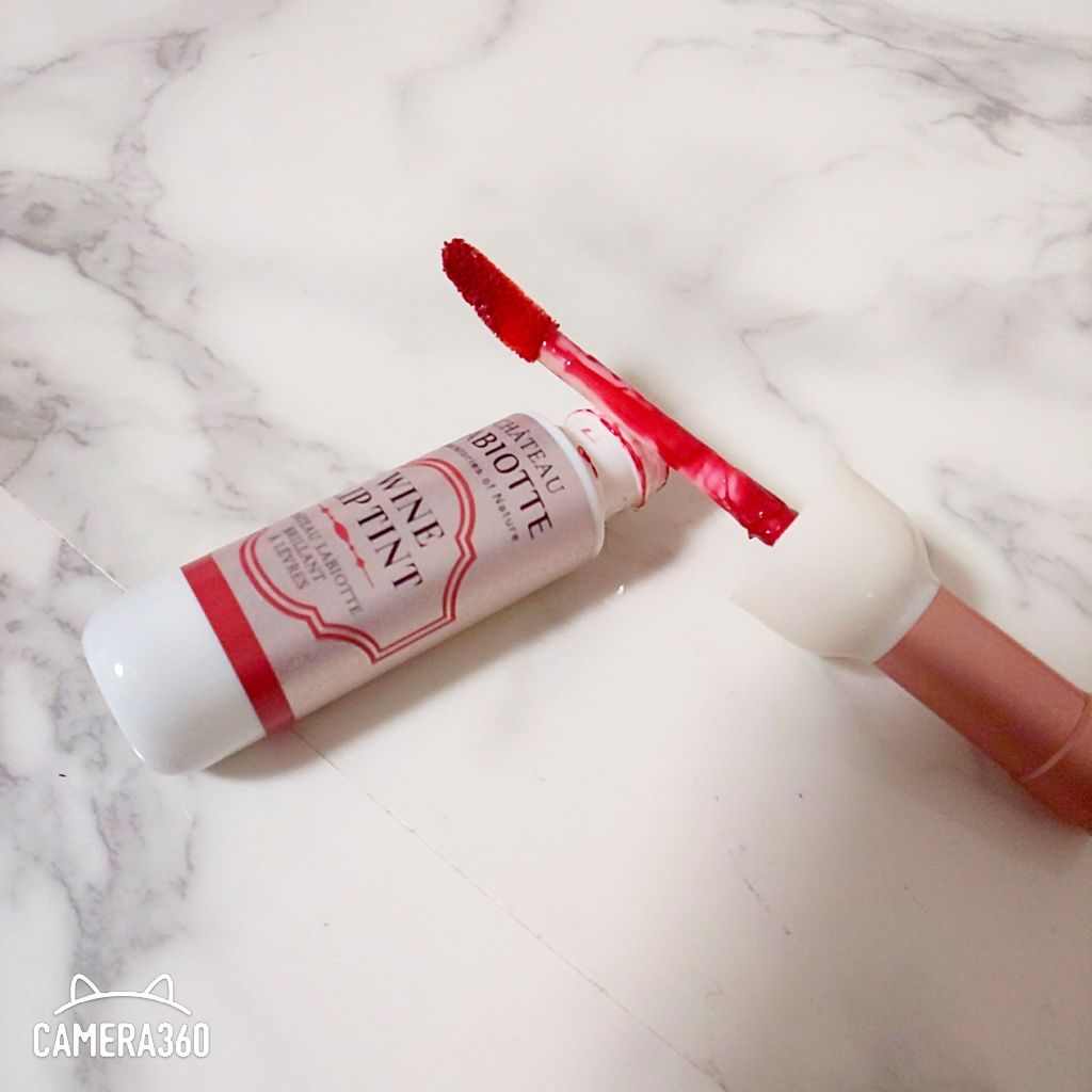ワインリップマットティント/LABIOTTE/リップティントを使ったクチコミ（2枚目）