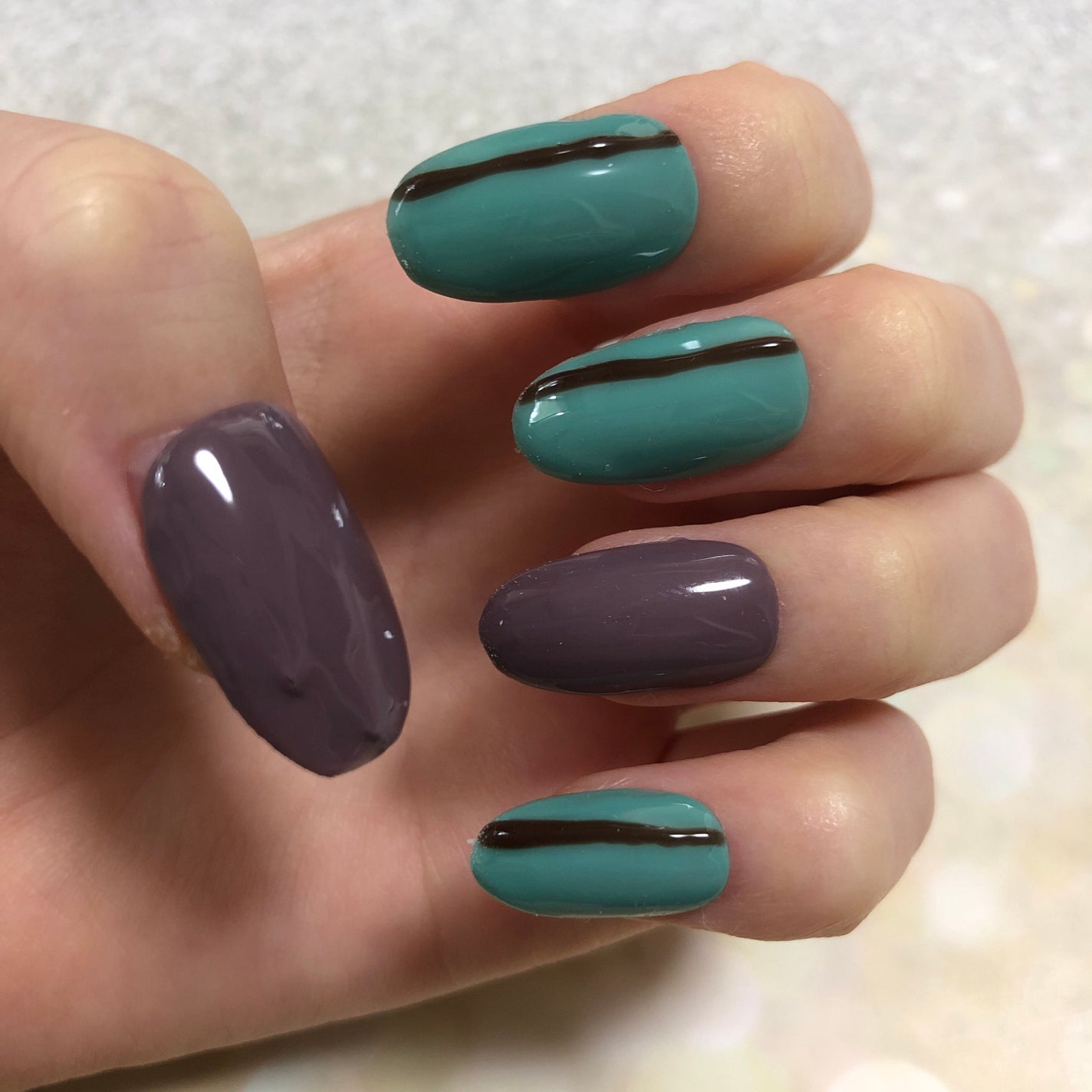 ジェルネイル(ライト対応)/セリア/ジェルネイルを使ったクチコミ(2枚目)