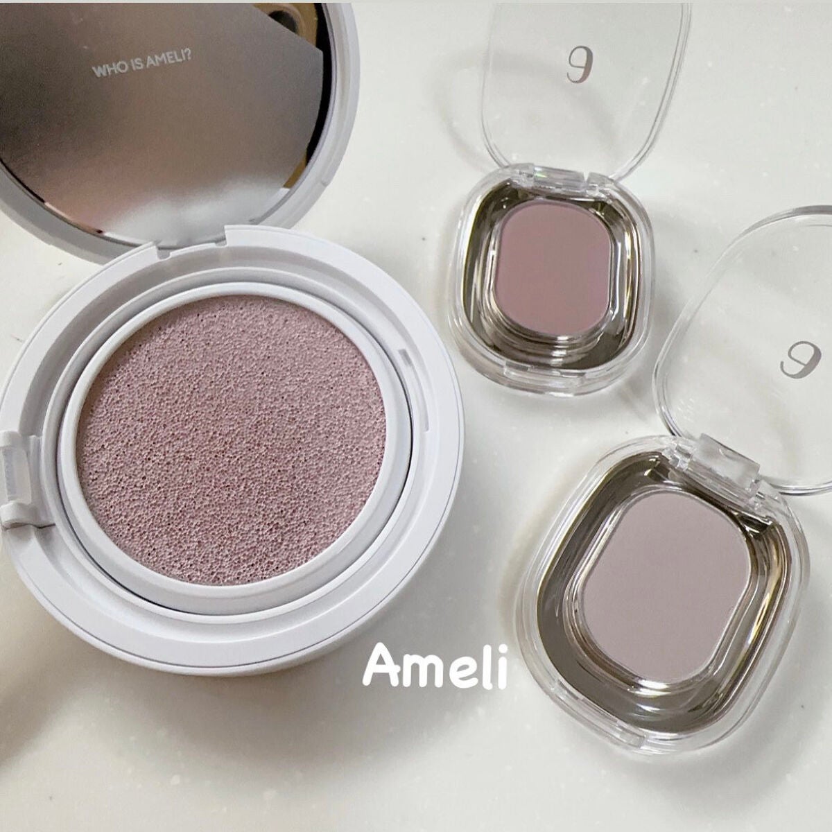 コンプリメントシリーズクッション 紫色(ボラ)/Ameli/クッションファンデーションを使ったクチコミ(1枚目)