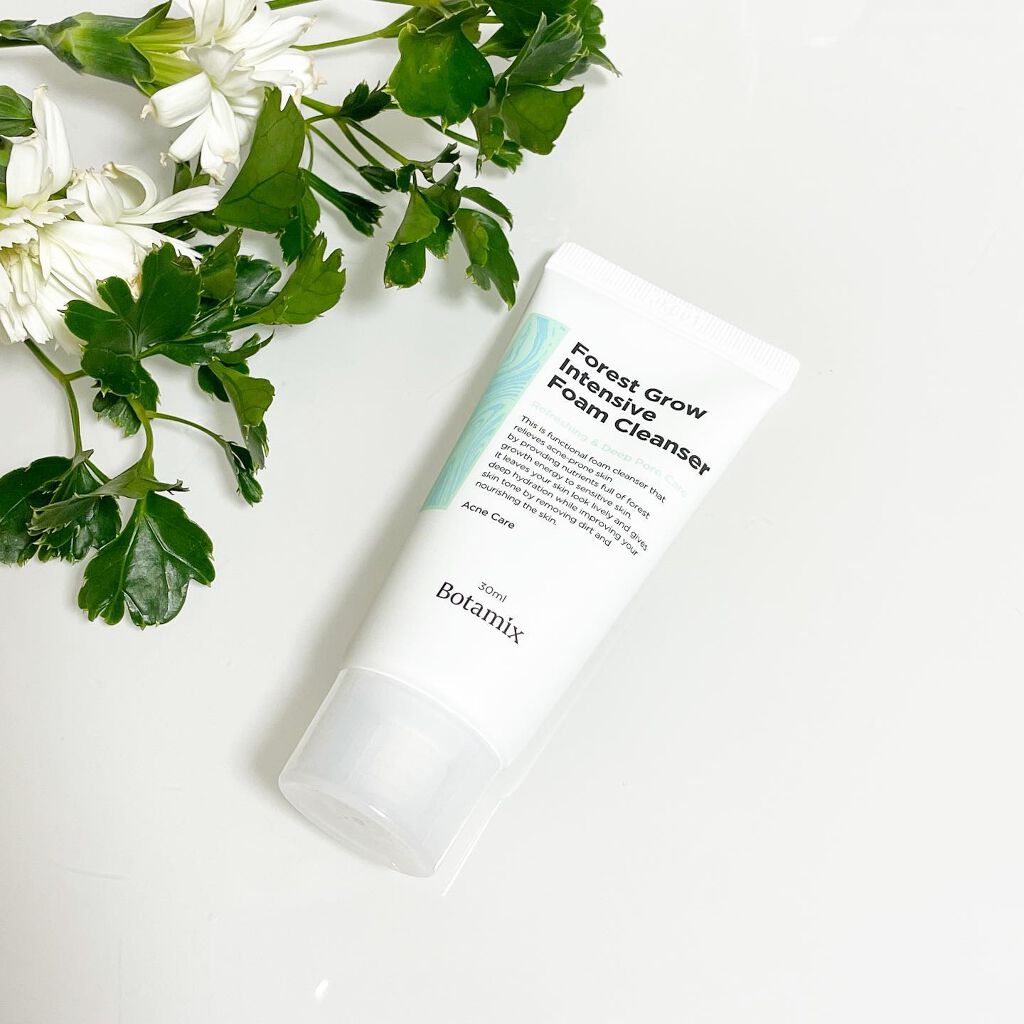 フォレストグローインテンシブフォームクレンザー/BOTAMIX/洗顔フォームを使ったクチコミ（1枚目）