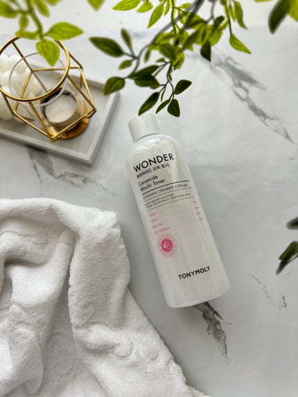 Wonder Ceramide Mochi Toner(トニーモリーワンダーCモチトナー)/TONYMOLY/化粧水を使ったクチコミ(3枚目)