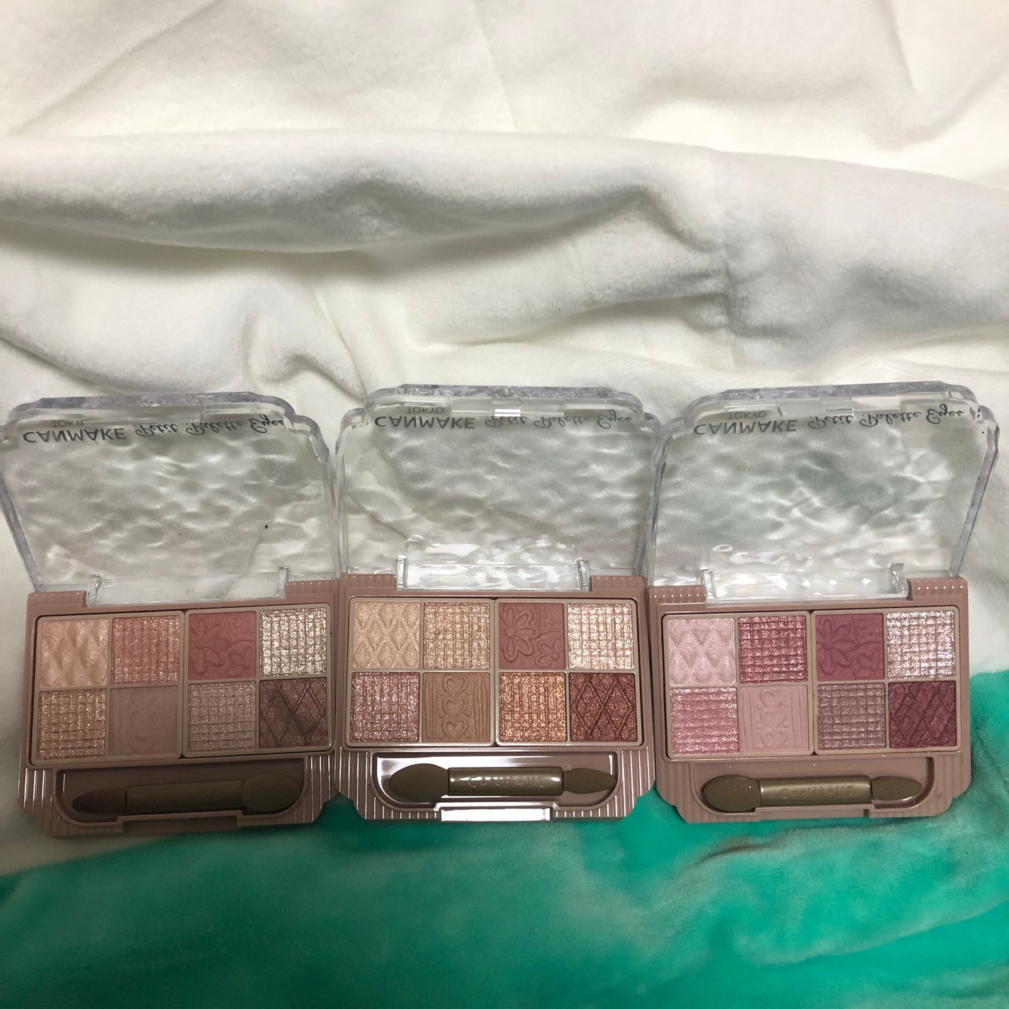 プティパレットアイズ/キャンメイク/パウダーアイシャドウを使ったクチコミ(1枚目)