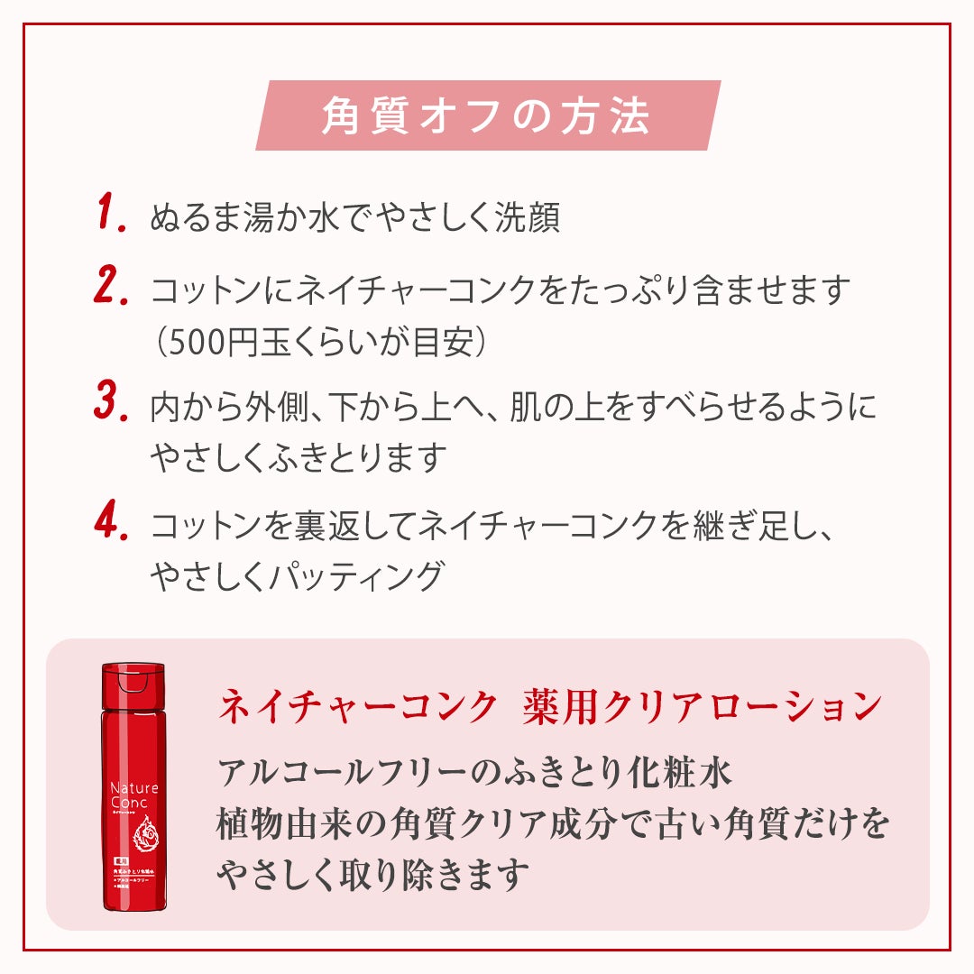 ネイチャーコンク 薬用クリアローション/ネイチャーコンク/拭き取り化粧水を使ったクチコミ(3枚目)