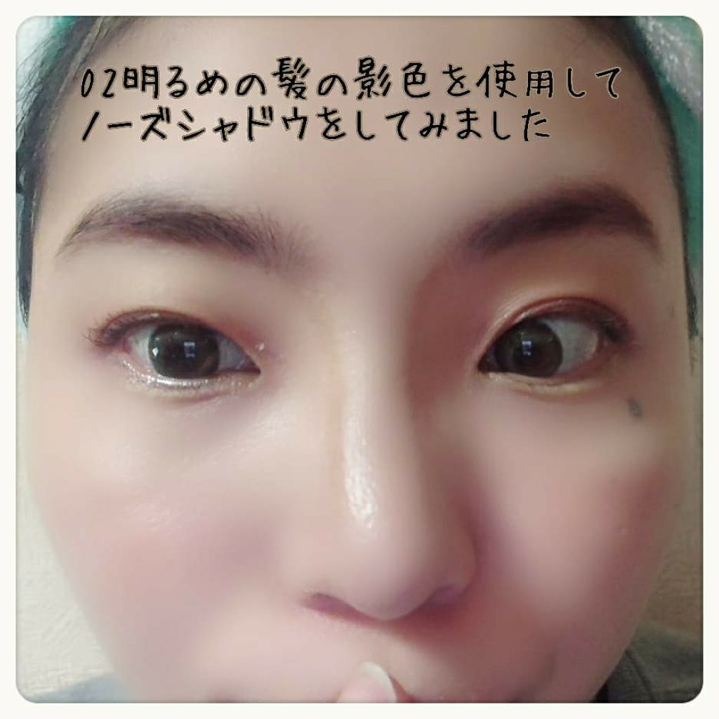 ヘアラインシャドウ/MiNiCo/ジェル・クリームチークを使ったクチコミ(3枚目)