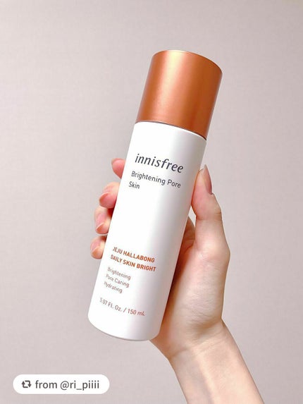 ブライトニングポア スキン/innisfree/化粧水を使ったクチコミ(1枚目)