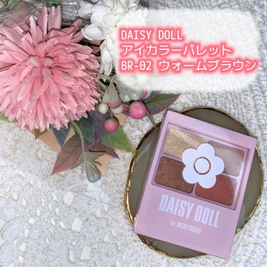 デイジードール アイカラー パレット BR-02 ウォームブラウン/DAISY DOLL by MARY QUANT/アイシャドウパレットの画像