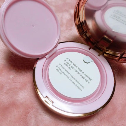 myp ♡ フォロバします! on LIPS 「【APLINピンクティーツリーカバークッション】COLOR:2..」(6枚目)