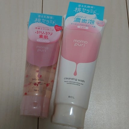 潤いジェリー洗顔/ももぷり/洗顔フォームを使ったクチコミ(1枚目)