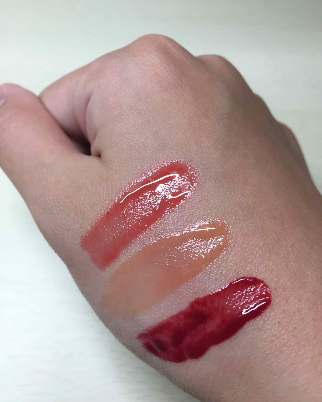 ディアダーリン ウォータージェルティント (アイスティント)/ETUDE/口紅を使ったクチコミ(2枚目)