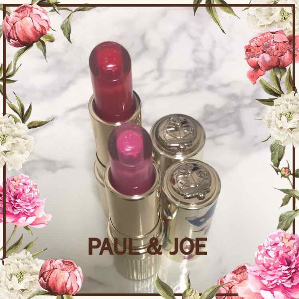 リップスティック D 002 元気いっぱい笑顔いっぱい ハッピーレッド/PAUL & JOE BEAUTE/口紅を使ったクチコミ（2枚目）