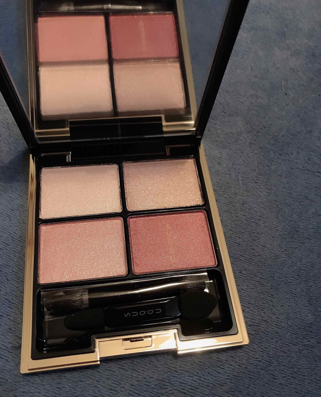 白雪姫_shiroyuki❄️ on LIPS 「SUQQUデザイニングカラーアイズ04絢撫子やっと買えた✨✨質..」(1枚目)