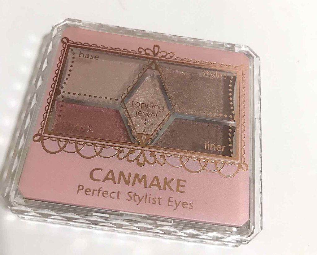 【旧品】パーフェクトスタイリストアイズ/キャンメイク/アイシャドウパレットを使ったクチコミ(1枚目)