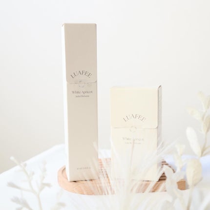 ソリッド パフューム ホワイトアプリコット/LUAFEE/練り香水を使ったクチコミ(5枚目)