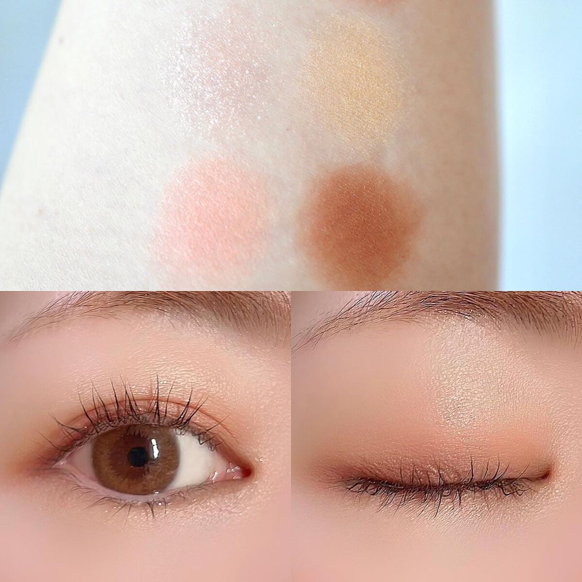 ベージュトーンアイシャドウ/CEZANNE/アイシャドウパレットを使ったクチコミ(3枚目)