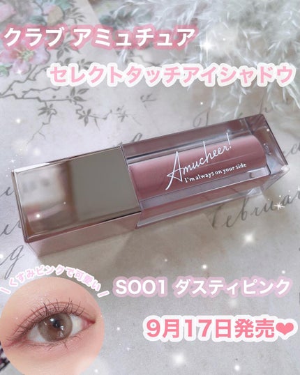 アミュチア セレクトタッチアイシャドウ/クラブ/リキッドアイシャドウを使ったクチコミ(1枚目)