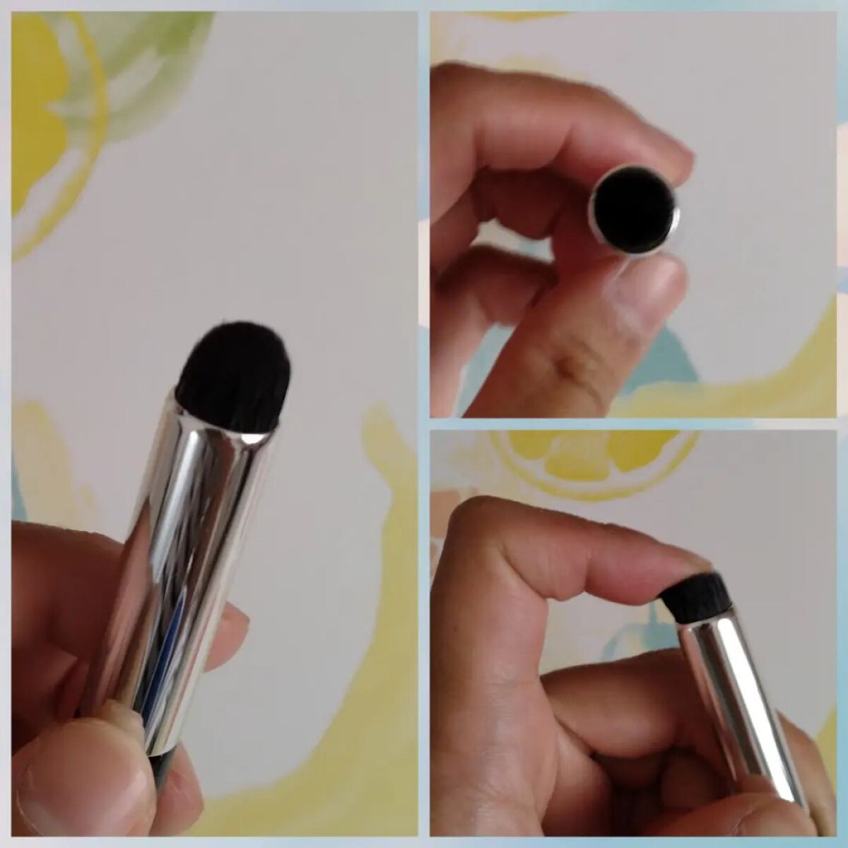 フィンガーブラシ /ブリリアージュ/メイクブラシを使ったクチコミ（2枚目）