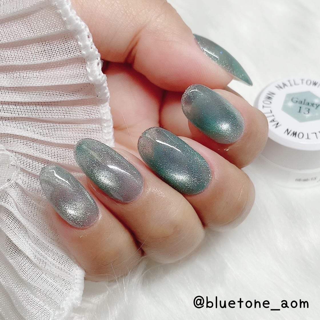 マグネットジェル/NAILTOWN/ジェルネイルを使ったクチコミ(3枚目)