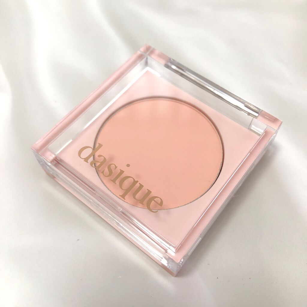 パステルブラッシャー 01 ラブピーチ/dasique/パウダーチークを使ったクチコミ（2枚目）