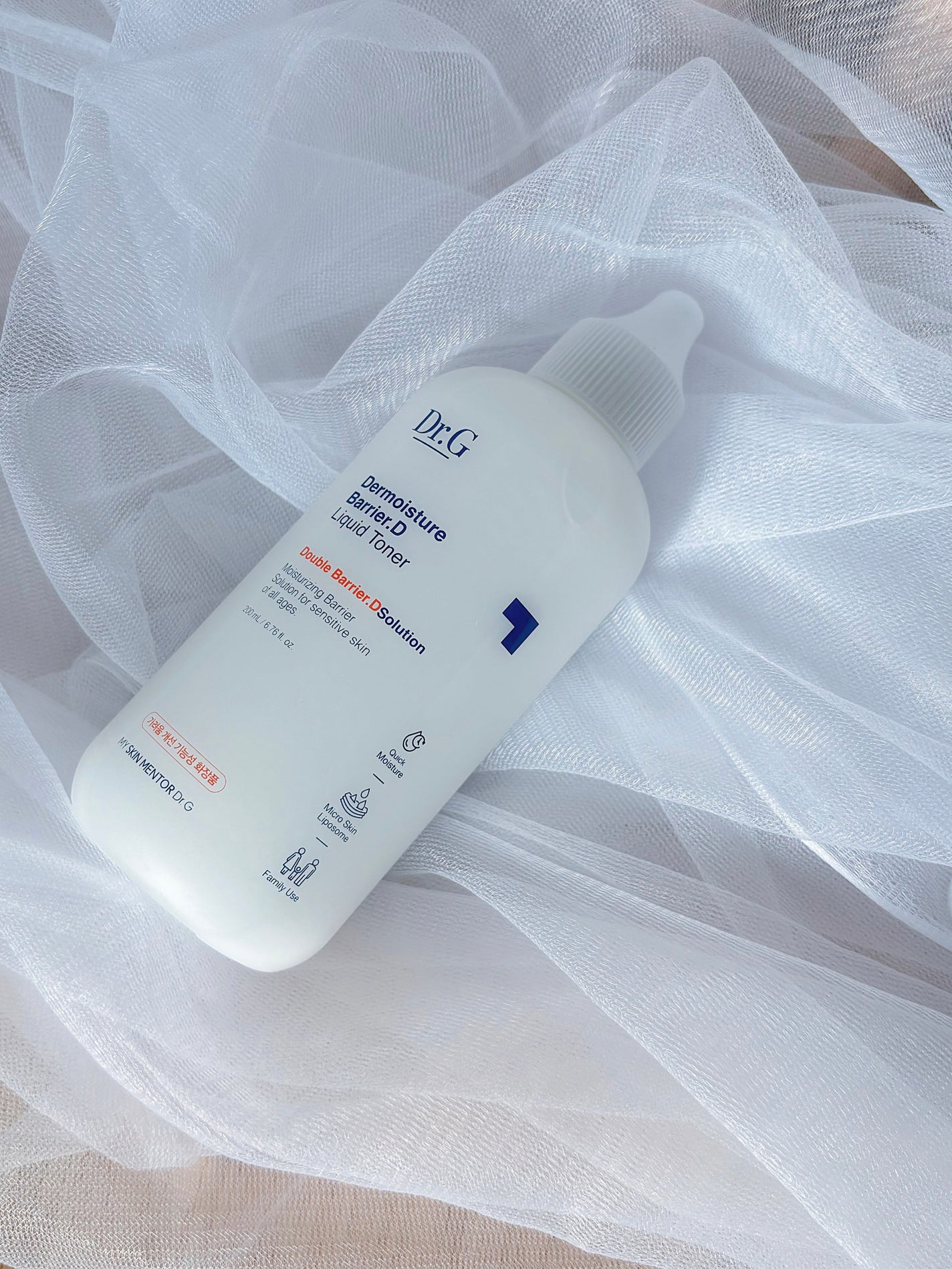 ザモイスチャーバリアDリキッドトナー/Dr.G/化粧水を使ったクチコミ(2枚目)
