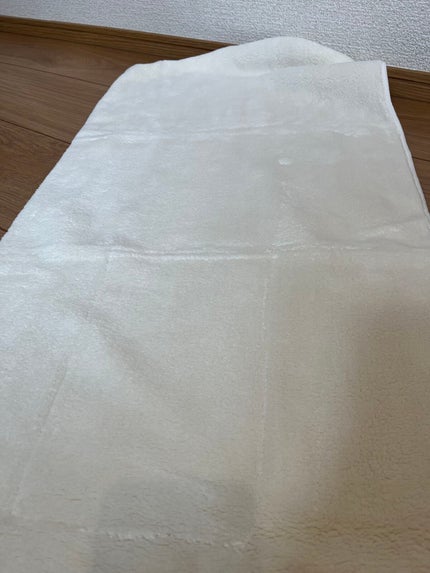 スピードドライヘアタオル ホワイト/マペペ/ヘアケアグッズを使ったクチコミ(3枚目)