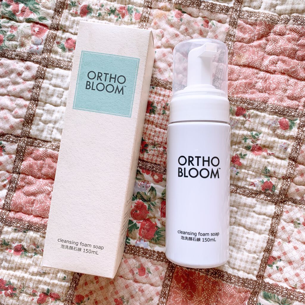 クレンジング フォーム ソープ 泡洗顔石鹸/ORTHO BLOOM/泡洗顔を使ったクチコミ(1枚目)