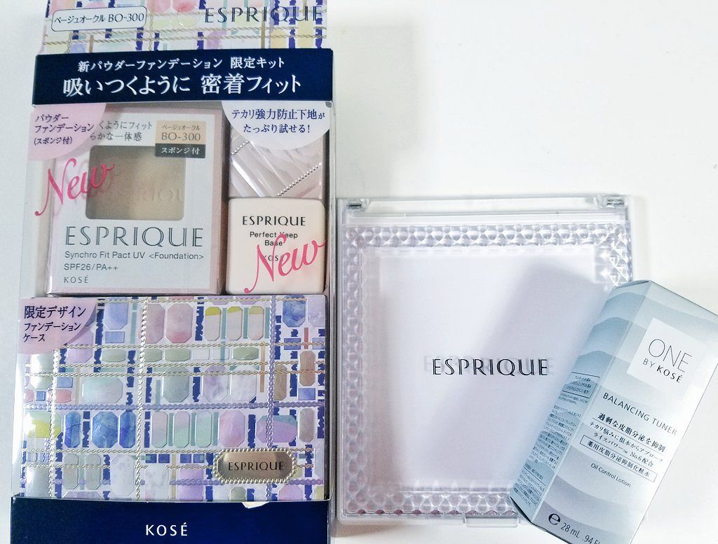 シンクロフィット パクト UV/ESPRIQUE/パウダーファンデーションを使ったクチコミ(1枚目)