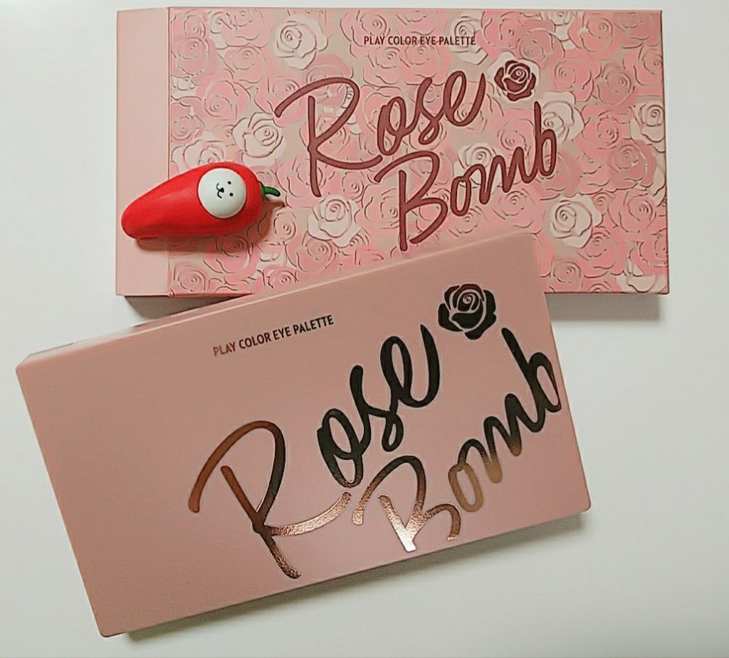 プレイカラーアイパレット ローズボム/ETUDE/アイシャドウパレットを使ったクチコミ（1枚目）