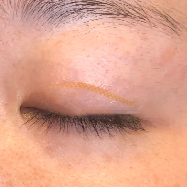 のびーるアイテープ(絆創膏タイプ、レギュラー)/DAISO/二重まぶた用アイテムを使ったクチコミ(2枚目)