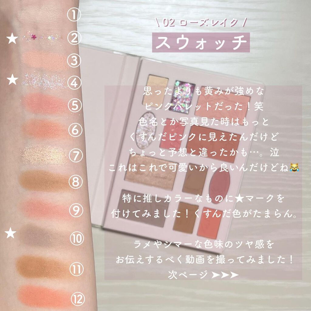 ZEESEAくるみ割り人形 キャンディクルーズ12色メイクアップパレット/ZEESEA/アイシャドウパレットを使ったクチコミ(3枚目)