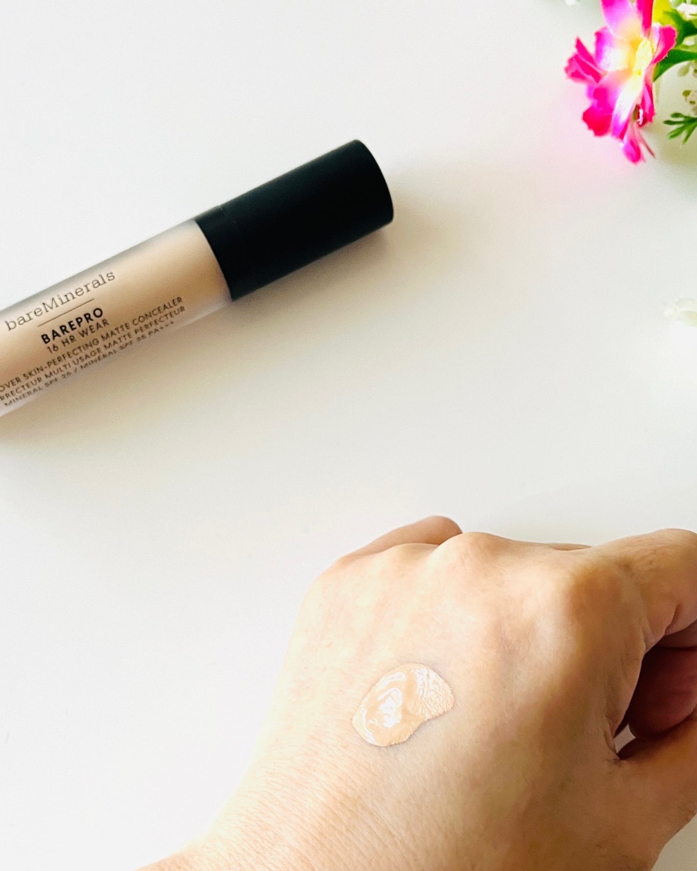 ベアプロ 16HR オールオーバー コンシーラー SPF25(PA+++)/bareMinerals/リキッドコンシーラーを使ったクチコミ(5枚目)