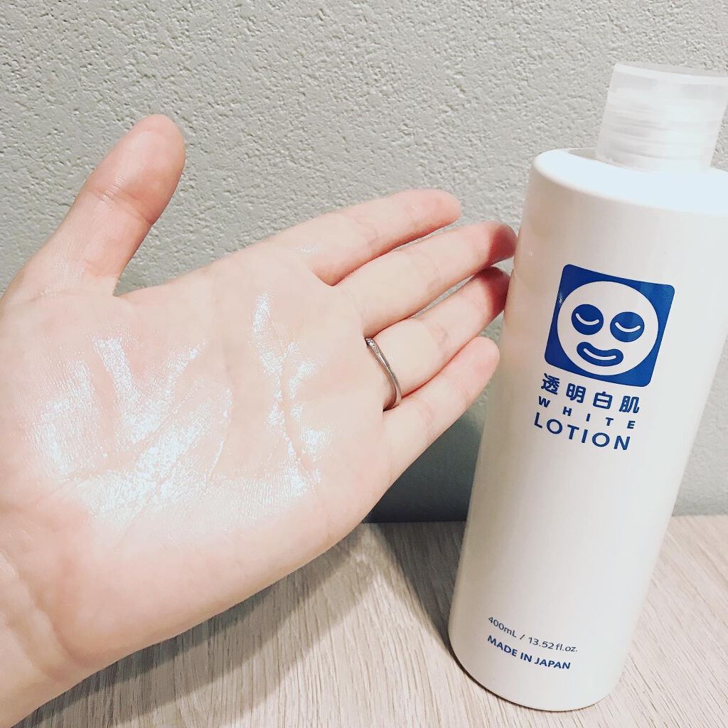 ホワイトローション/透明白肌/化粧水を使ったクチコミ（3枚目）