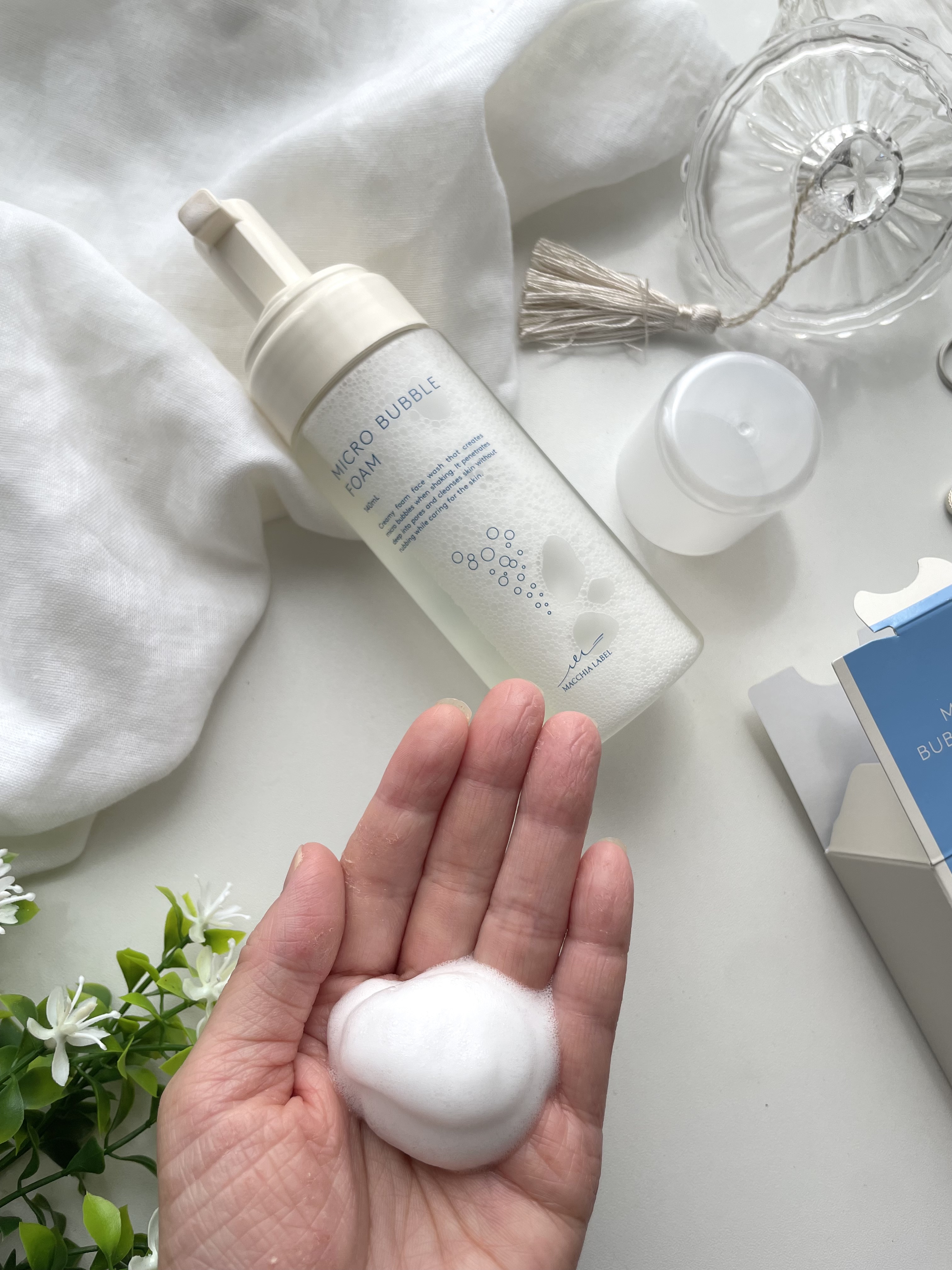マイクロバブルフォーム/Macchia Label/泡洗顔を使ったクチコミ（3枚目）