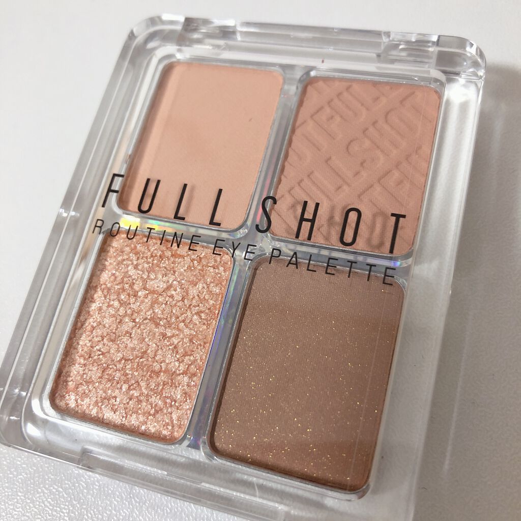 フルショット ルーティーン アイパレット/A’pieu/アイシャドウパレットを使ったクチコミ(6枚目)